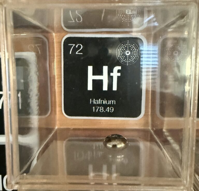 Hafnium - Living Periodic Table