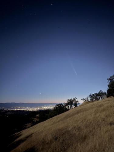 Comet Tsuchinshan-ATLAS from Lick Observatory, CA